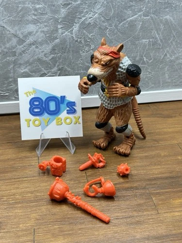 Creepy Crawlin' Splinter TMNT 1990 Playmates Vintage Action Figure