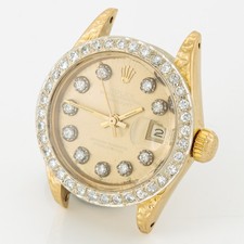 Ladies' Rolex Datejust Ref. 6917 26mm Champagne Diamond Dial/Bezel #W311197-1