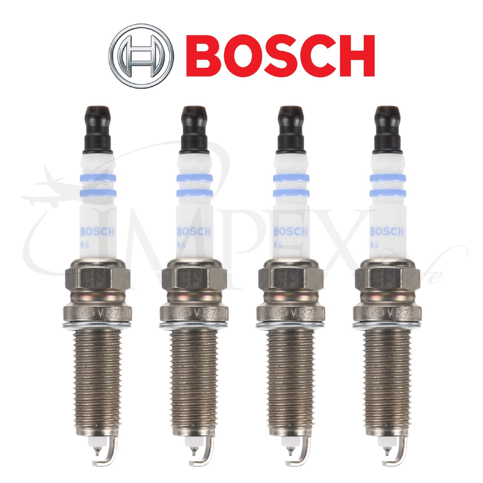 4 Bosch Double Iridium Spark Plug 16-17 SUBARU CROSSTREK 2.0L 18-19 OUTBACK 2.5L