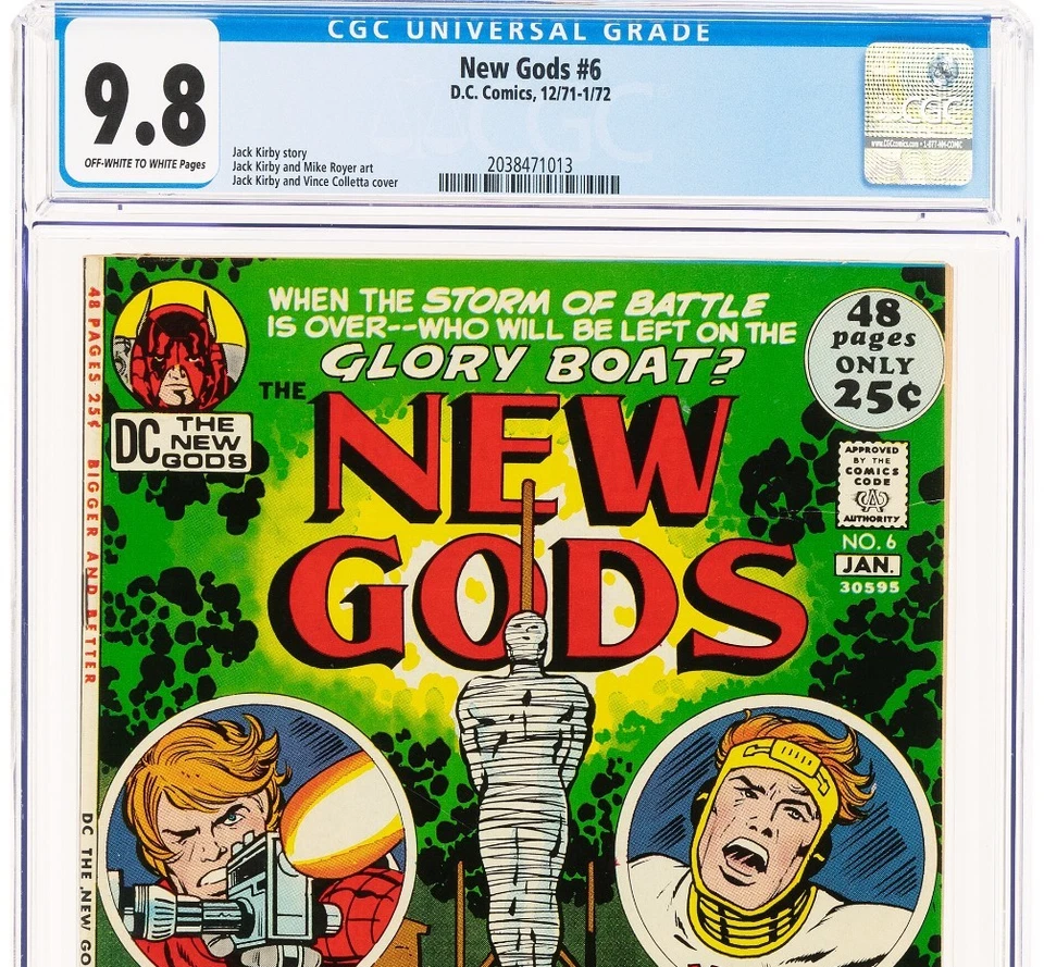 New Gods #6 CGC 9.8 (Dc, 1972) Jack Kirby and Vince Colletta cover 1 of 10 9.8's - Image 3 of 4