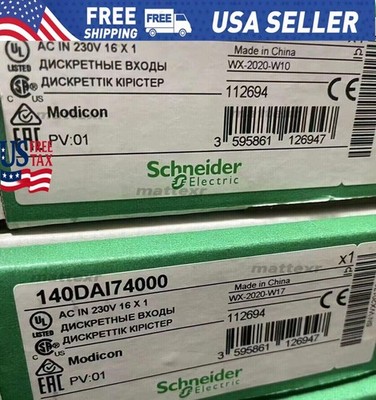 New In Box Discrete Input Module Modicon Quantum 140DAI74000