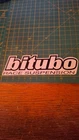VINTAGE STICKER STICKER glue bitubo race suspension