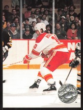 Gary Roberts, 1991-92 Pro Set Platinum, #161, Calgary Flames,