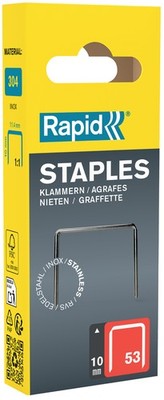 Rapid Feindrahtklammern Typ 53 10 mm 1.080 Stück
