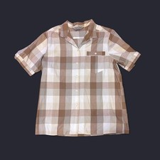 Vintage plaid button up shirt