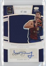 2024-25 Crown Royale EuroLeague Silhouettes 67/99 Willy Hernangomez Auto 0jp9