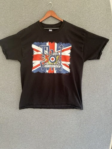 Vintage The Who Original Concert Tshirt Size 2xl Black Vintage vintage concert t-shirt, vintage, size XXL, single stitch, B+ condition