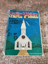 Country  Western Gospel Hymns by Fred Bock Songbook 1972 PB Songspiration