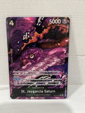 St. Jaygarcia Saturn (Alternate Art) OP13-083 Carrying On His Will Foil