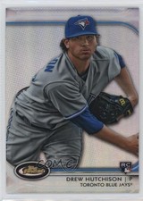 2012 Topps Finest Refractor Drew Hutchison #18 k0q
