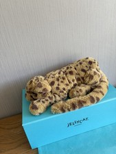 Jellycat Charley Cheetah Little Size New Without Paper Tags Displayed Only