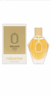 rabanne Million Gold For Her Eau de Parfum Spray 3 fl oz Rechargeable Refillable