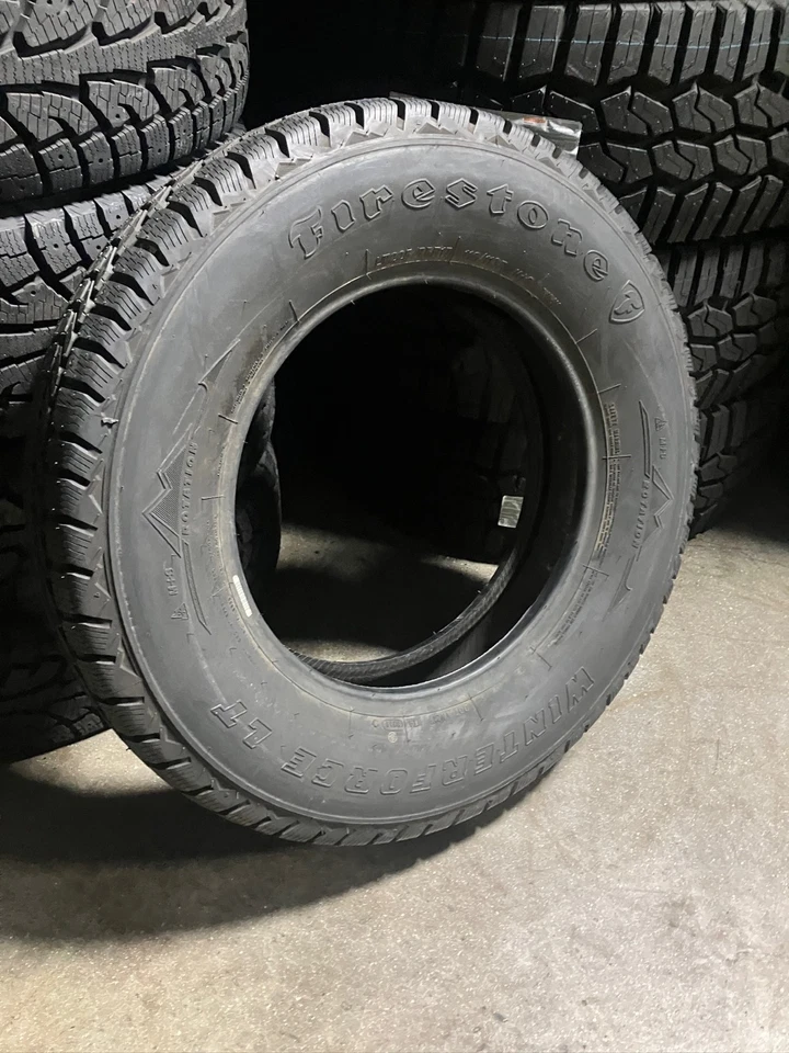 1 New LT 225 75 17 LRE 10 Firestone Winterforce LT Older Production Snow Tire - Image 3 of 4