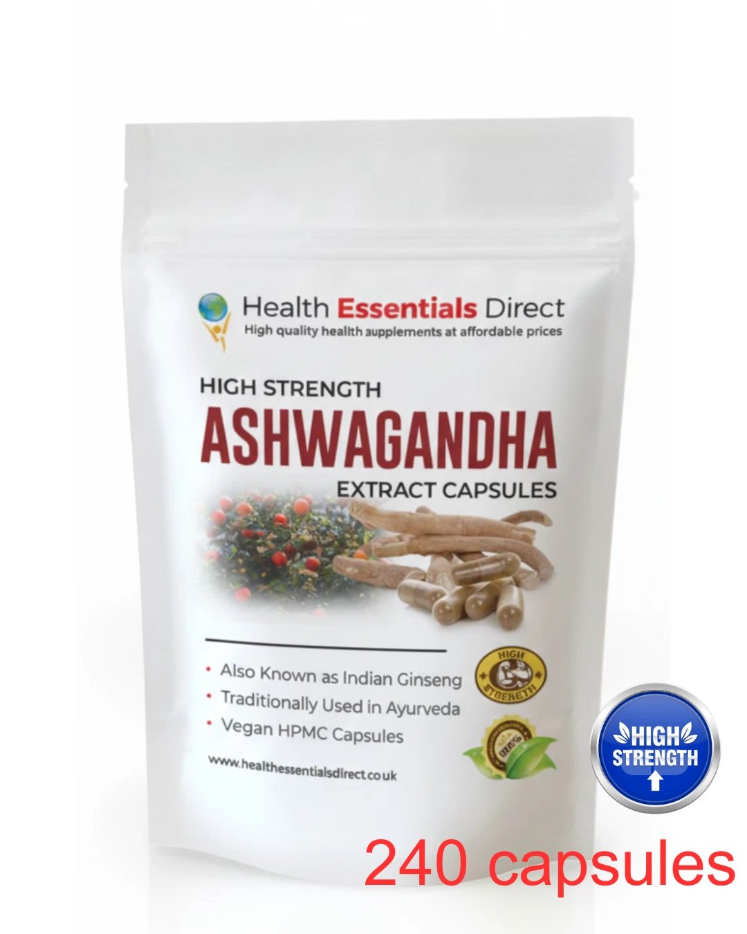 Ashwagandha 240 Capsules