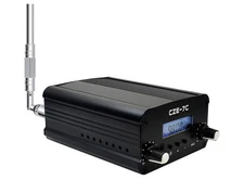 7W 1W Long Range FM Transmitter with LCD & 3.5mm Audio Cable-Idea For Dive In