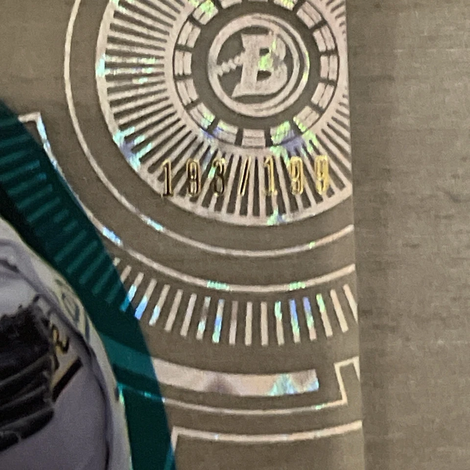 (2 Cards) 2017 Bowman High Tek - A. J. Puk Auto No. BHT-AP One /199, One Not #’d - Image 2 of 3