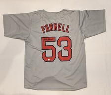 John Farrell Signed Boston Red Sox MLB Style Jersey JSA COA