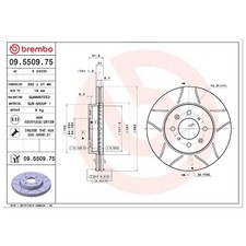 2x Bremsscheibe vorne für Lotus Elise | 581489