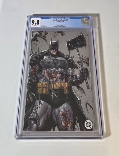 Absolute Batman #14 CGC 9.8 Graded Tyler Kirkham Virgin FOIL Limited Edition C