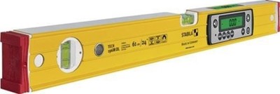 Stabila Elektronikwasserwaage TECH 196M DL 61cm Alu.gelb ± 0,5 mm/m ± 0,5