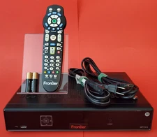 📺 Frontier Motorola QIP7100 2 Cable Box Receiver 📡 Remote, Cables,  TESTED