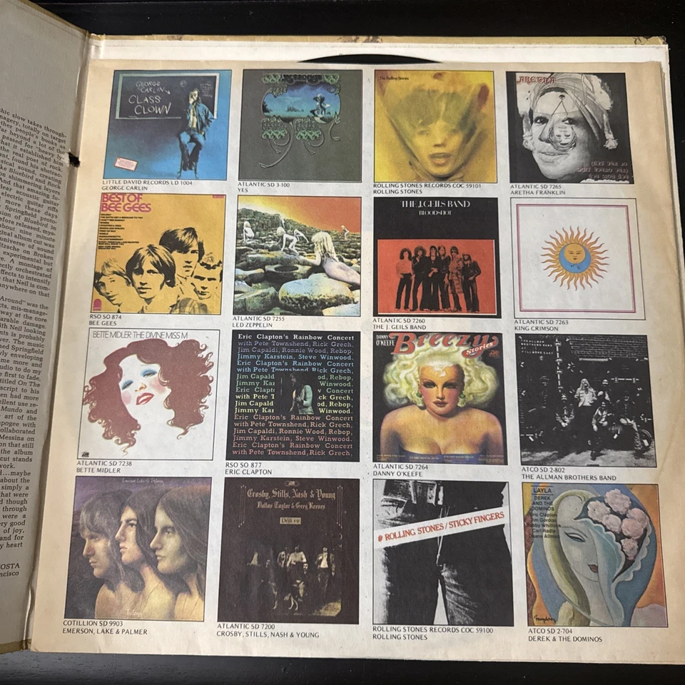 Near Mint Buffalo Springfield self-titled double album gatefold ATCO 1973 promo - Image 4 of 4