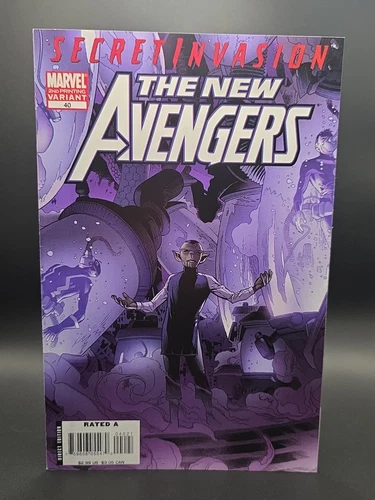 The New Avengers #40 Second Printing Variant (Marvel 2008)