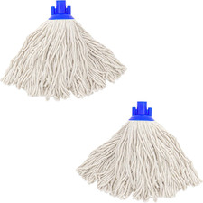 Cotton String Screw on Mop Replacement Head Compatible with All Standard US Thre