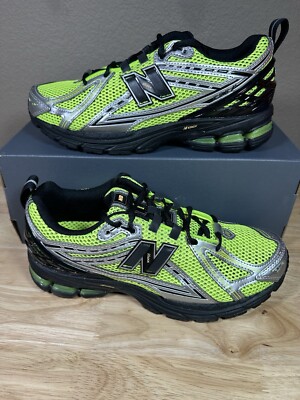 New Balance 1906R Men's US 9 Yellow Hi-lite Silver Metallic Black Retro Run New