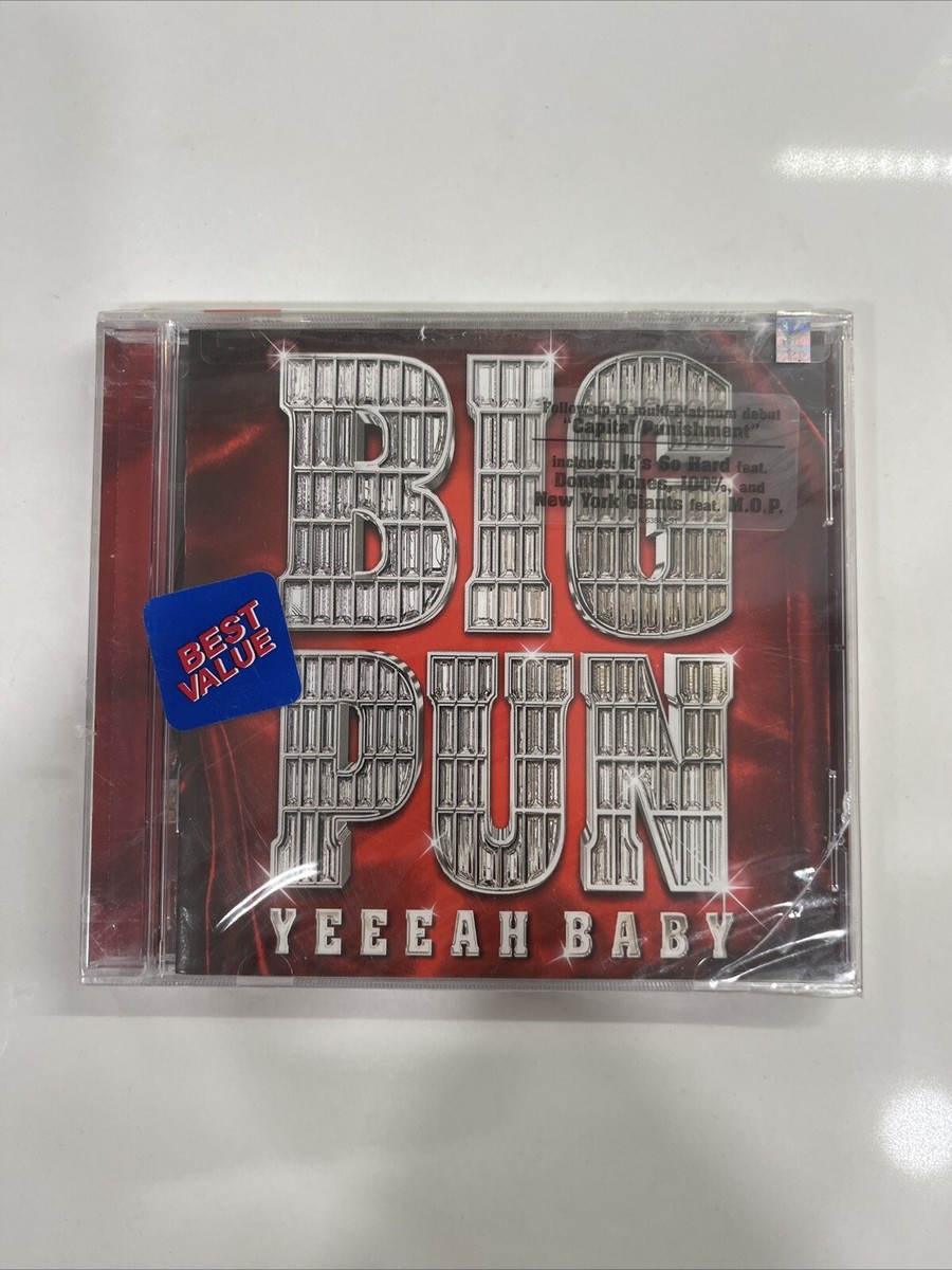 Sealed* Big Pun Yeeeah Baby CD April 2000 Rap Hip Hop Bx 