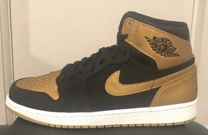 black and gold melo jordan 1