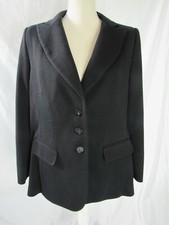 Les Copans Black Blazer Jacket Size 52