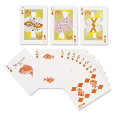 Original Fish Playing Cards Part.2 Japan Limited Trump Bicycle