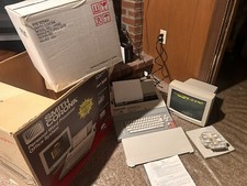 Vintage Smith Corona Word Processor Office System Typewriter Monitor w Box VIDEO thumbnail