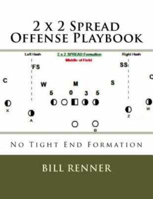 2 x 2 Spread Offense Playbook by Renner, Bill