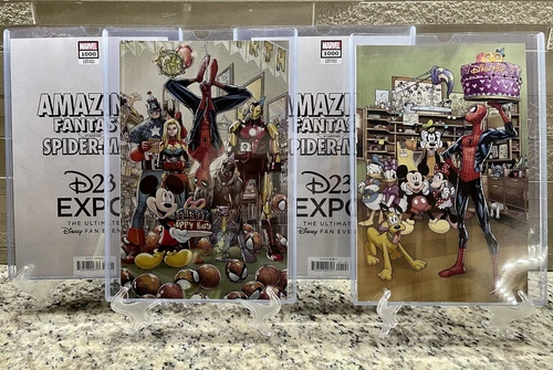 2022 D23 Exclusive Spiderman 60th Anniversary Panel Disney and Marvel Comics