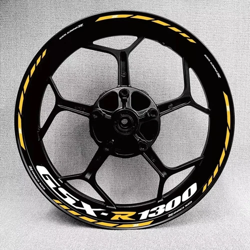 Wheel Hub Rim Decorative Decal Reflective Sticker For Suzuki GSX-R 1300 Hayabusa - Picture 10 of 18