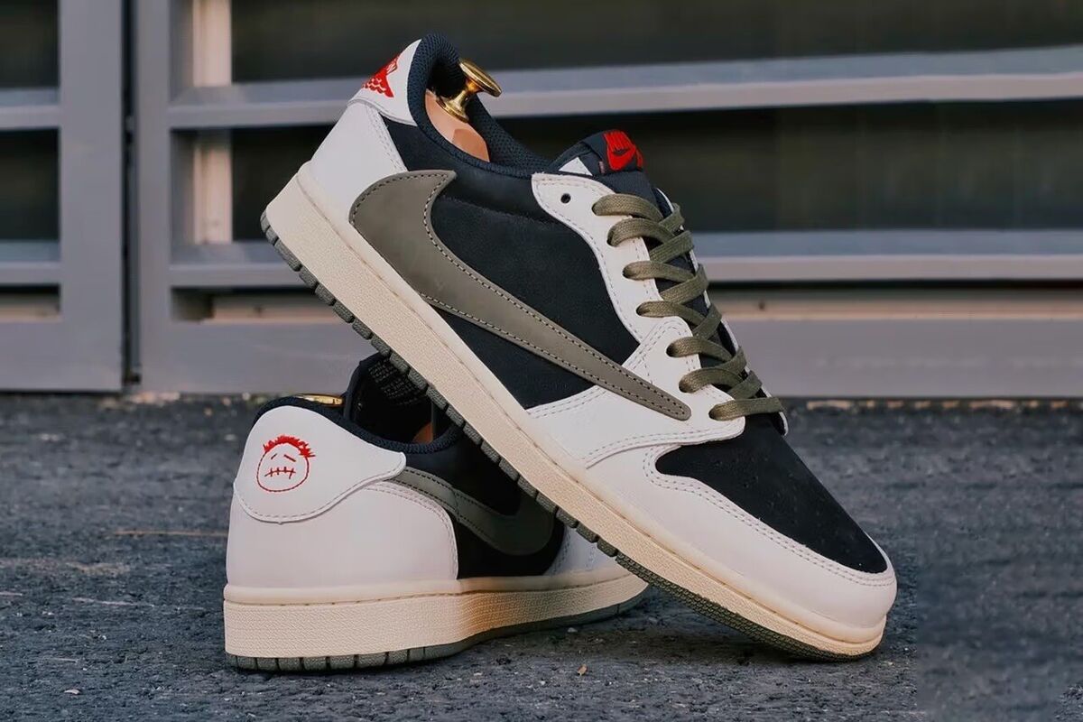 Size 10 W- Travis Scott x Air Jordan 1 Low Black Olive | eBay Size 10 W- Travis Scott x Air Jordan 1 Low Black Olive | eBay