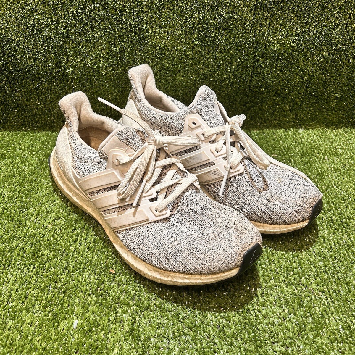 Women’s Adidas UltraBoost White/Grey Trainers Size UK