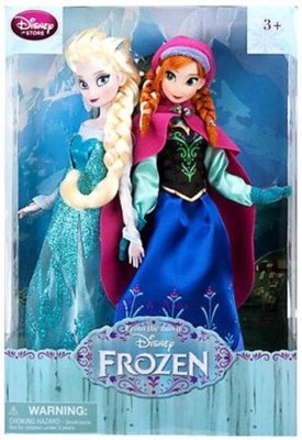 Disney Frozen 12 Inch Doll 2-Pack Anna Elsa Disney Store EXCL