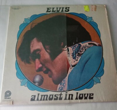 Elvis Presley Almost In Love Vinyl Lp 1975 Reissue + SHRINK VG+/VG+