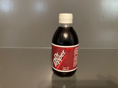 Older Dr Pepper Paper Label 10 Ounce Bottle