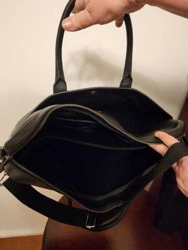 Outstanding Quality Genuine Leather Country Road Career Bag.New - Picture 6 of 7