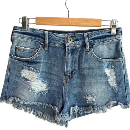 Short En Jean Bullhead Femme Taille 0 - Bleu été - Occasion