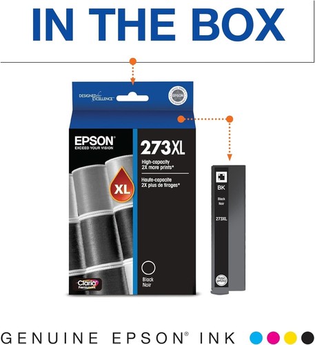 Original Epson 273 Ink Cartridge for Expression Premium XP Printers T273 Genuine - 第 9/20 張圖片