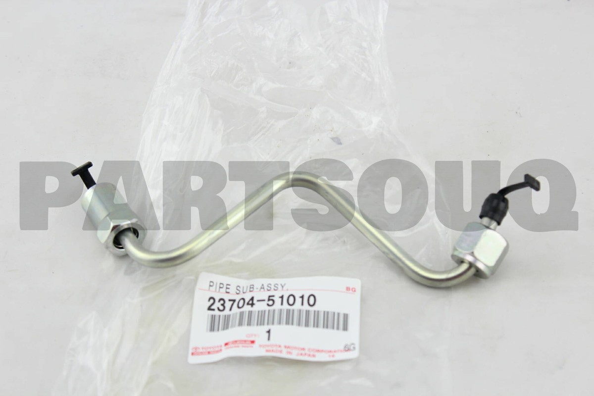 2370451010 Genuine Toyota PIPE SUB-ASSY, INJECTION, NO.4
