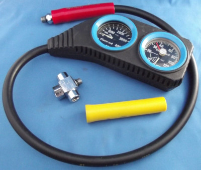 Cressi-Sub Scuba Diving Console - Imperial - Made in Italy