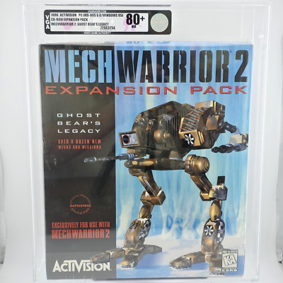 MechWarrior 2: Ghost Bear's Legacy, Big Box, Near Mint, VGA 80+