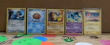 Pokémon Mixed Set 5 Cards Voltorb, Nidorina, Hariyama, Swinub, Bagon