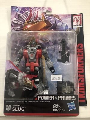 Transformers Generations Power of The Primes Deluxe Class Dinobot Slug New